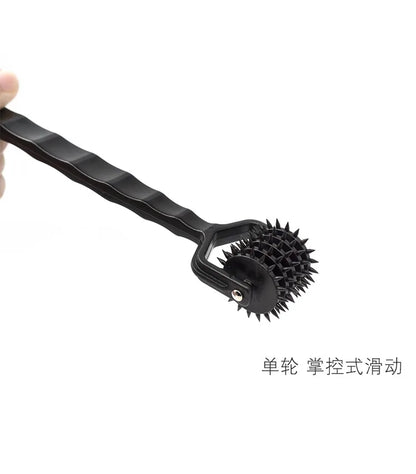 BDSM Slave Fetisch Spiele für Erwachsene Körper Nippel Schamlippen Massage Stimulator Sexspielzeug für Paare Pin Wheel Gear Roller Erotische Flirt-Tools