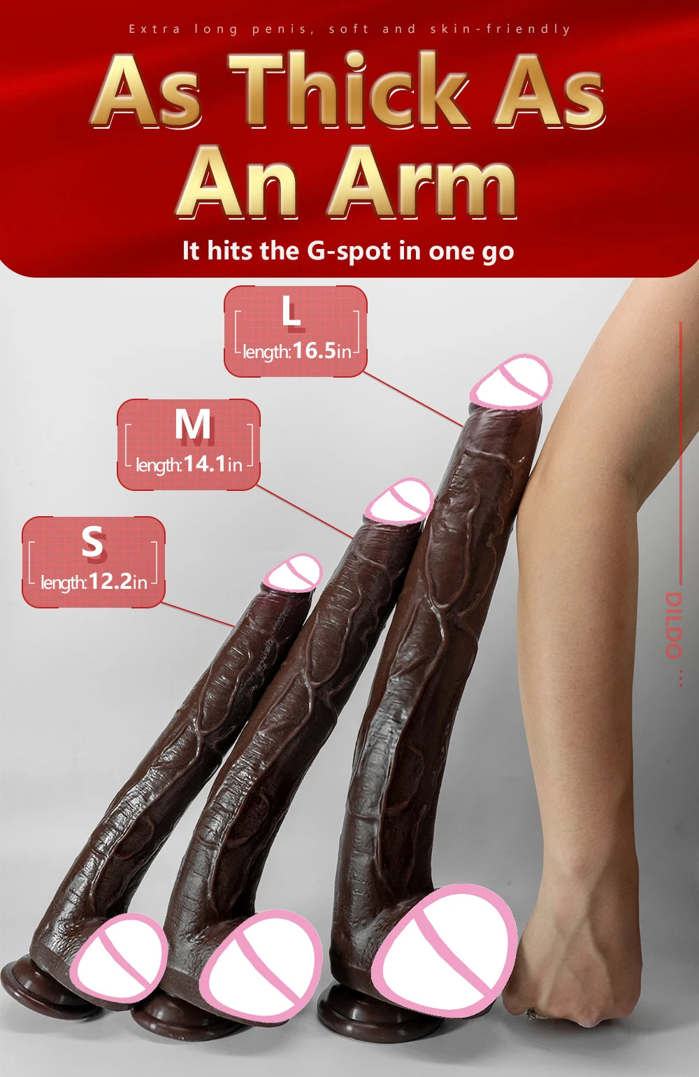 Super Lange Riesige Lange Dildo Big Dildo Vaginal Anal Dilatator Sex Spielzeug Für Frauen/Männer Anal Plug Faloimetor Für frauen Sex shop