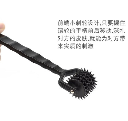 BDSM Slave Fetisch Spiele für Erwachsene Körper Nippel Schamlippen Massage Stimulator Sexspielzeug für Paare Pin Wheel Gear Roller Erotische Flirt-Tools