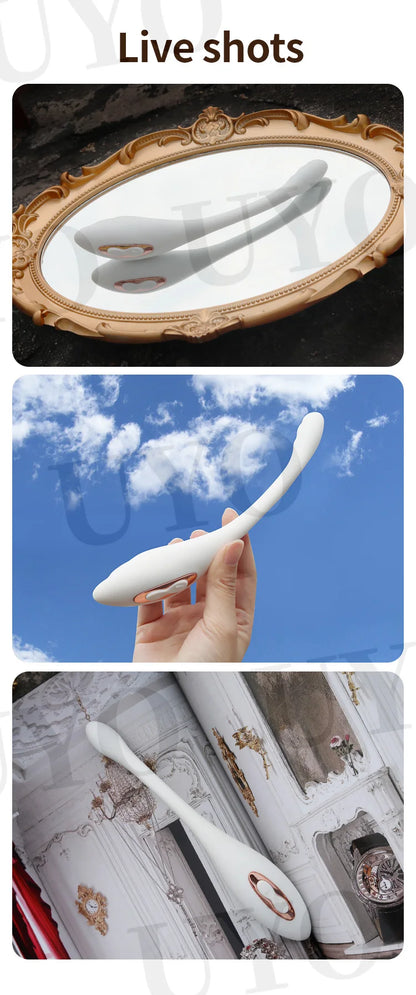 Intelligent heated vibrator 9 frequency vibration waterproof USB charging vibrator clitoral G-spot stimulation sex toy for woman