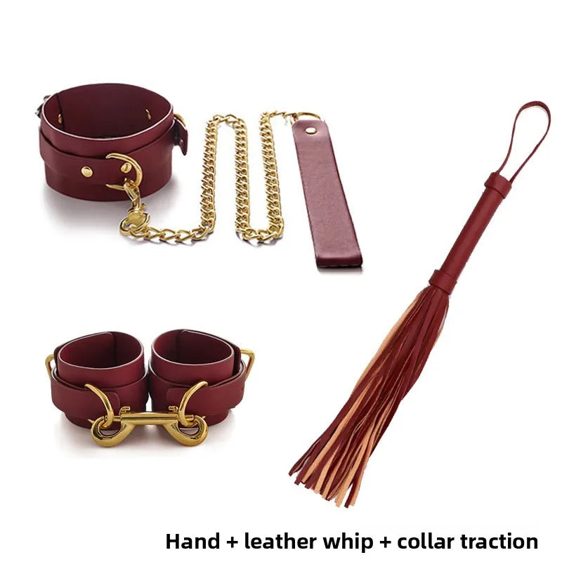 BDSM Sexprodukte für Erwachsene, SM-Sex-Kits, Bondage-Ausrüstung, Halsband, Hintern, Oralsex-Spiel für Paare, Sexuelle Wellnessartikel für Erwachsene, Intimartikel