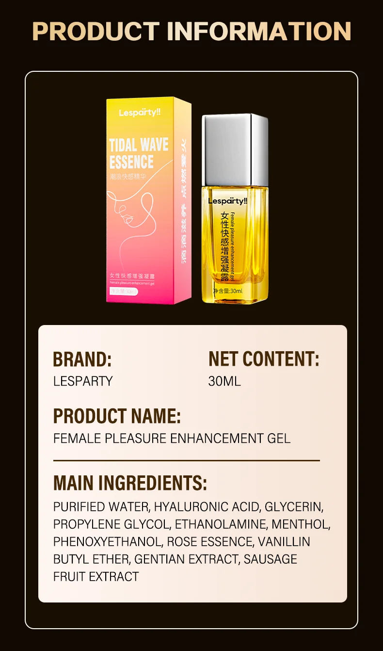 Gel para el orgasmo femenino, potenciador del deseo sexual, juguete sexual para mujeres, gotas líquidas excitantes para el orgasmo, aceite reafirmante vaginal, la mejor opción.