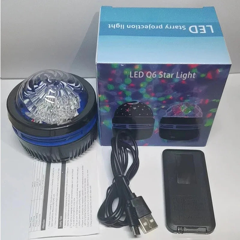 Romantic galaxy star xuan swirl star cloud lamp flame water pattern starry sky projection lamp bedroom decoration atmosphere nig