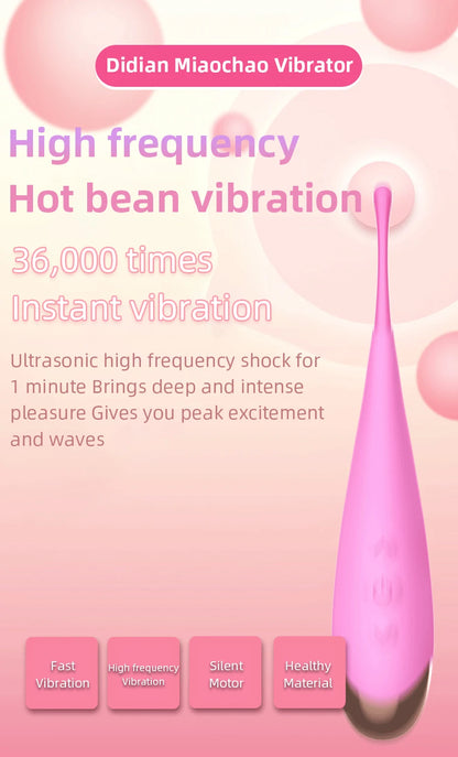 Vibrator 3 Köpfe 7 Frequenz Nippel Vagina Massager G-Punkt Klitoris Vergnügen Orgasmus Stimulator Sex Spielzeug für Frauen