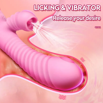 Vibrador 2 en 1 para mujer, estimulador de clítoris, punto G, potente vibrador, succionador de clítoris femenino, juguetes sexuales para adultos.