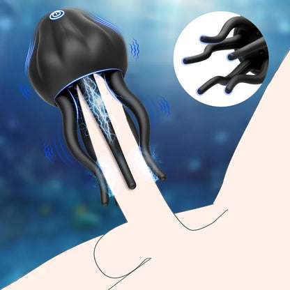 Masturbador masculino, juguetes sexuales para hombres, 10 potentes vibradores de entrenamiento de pene para hombres, masturbadores, juguetes sexuales, envoltura de entrenamiento 360