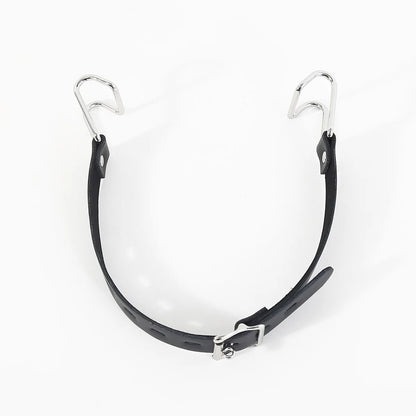 Mordaza de boca integrada de metal para sexo BDSM con gancho nasal ajustable, tapón de expansión, juguetes sexuales para parejas, juegos SM, juguetes para adultos