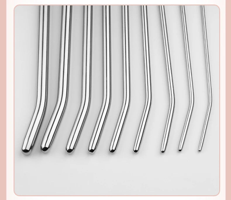 Juguetes sexuales para adultos para hombres, dilatadores de pene, catéteres de acero inoxidable con cabeza lisa, dilatadores uretrales.