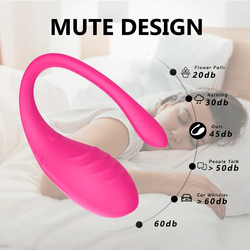 Drahtloser Bluetooth-App-Vibrator mit Fernbedienung für Frauen, Klitorisstimulator, G-Punkt-Massagegerät, Sexspielzeug für Frauen und Erwachsene, Höschen