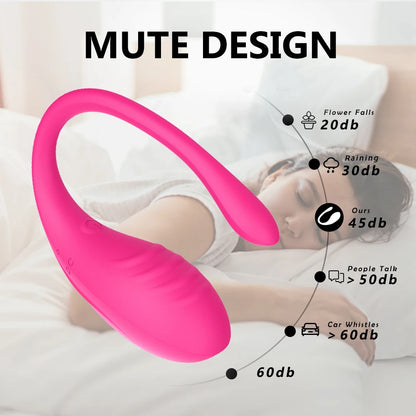 Drahtloser Bluetooth-App-Vibrator mit Fernbedienung für Frauen, Klitorisstimulator, G-Punkt-Massagegerät, Sexspielzeug für Frauen und Erwachsene, Höschen