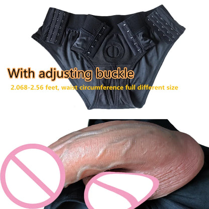 Superweicher Dildo, stressabbauendes Sexspielzeug in Form einer Figur, tragbarer künstlicher Penis von Frau zu Mann oder von Mann zu Groß, Coup