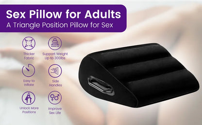 Large Sex Pillow Bdsm Sex Toys for Couples Bed Sexual Toys Sextoy Sextoys Tooys for Man Wedge Inflatable Couple Cushion Supplies