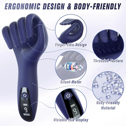 Adult Toys Sex Glans Trainer Penis Massage Male Masturbator Vibrating Glans Vibrator Sex Toys for Men Lasting Delay Endurance