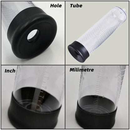 Sexspielzeug für Männer Männlicher Masturbator Penis Extender Penis-Vakuumpumpe Penisvergrößerung Enhancer Massagegerät Herren Sex Tool