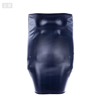 BDSM Bondage Fesseln Erotikspiel Erotikspielzeug Lederarm Handschellen Sexy Zwangsjacke Sexspielzeug für Frauen Einsperrende Leggings