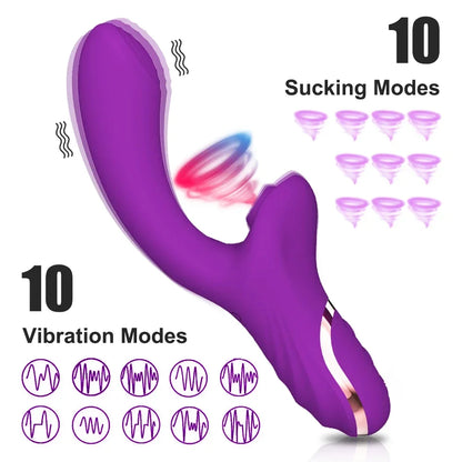 Vibrador potente femenino de 10 frecuencias, estimulación del clítoris, penetración vaginal, masturbación y orgasmos, juguetes sexuales.