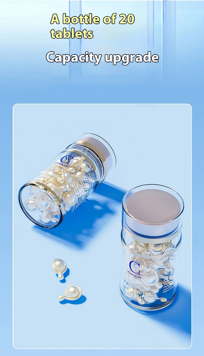 20 Kapseln zur Verzögerung der männlichen Sexualität, Kapsel zur Verzögerung der sexuellen Luststeigerung, für Erwachsene, zur äußerlichen Anwendung, Gleitgel für Männer