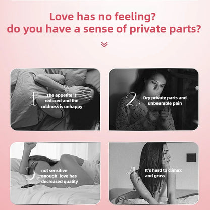 Aceite de masaje para orgasmos femeninos Promueve la secreción Placer sexual femenino Mejora la lubricación Mejora la sequedad Juguetes sexuales líquidos para adultos