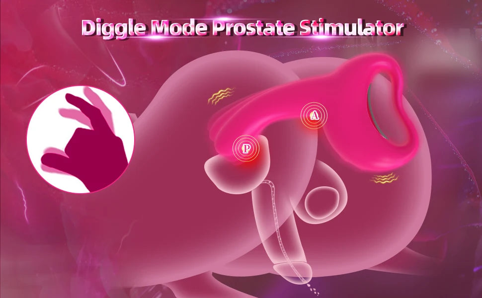 Griff Prostata Massager G-Punkt Finger Vibrator Sex Spielzeug Für Männer Wackeln Männliche Masturbation Stimulator Anal Dildo Für Homosexuell Sissy