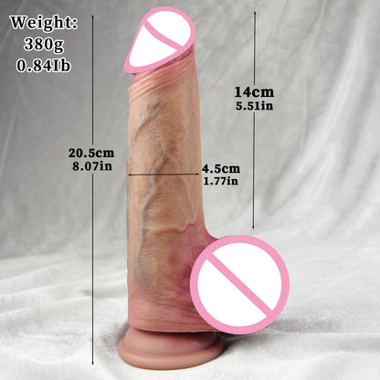 Consolador con correa para lesbianas, pene con chorros, prepucio deslizante, pene grande, consolador de silicona, juguetes sexuales anales para mujeres, masturbador para parejas