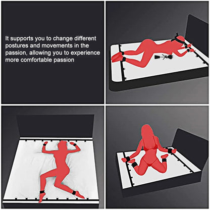 Kits de juguetes sexuales BDSM para adultos, juegos eróticos, máscara de bondage, esposas de plumas, esposas de tobillo y ataduras para parejas, accesorios sexuales para mayores de 18 años.