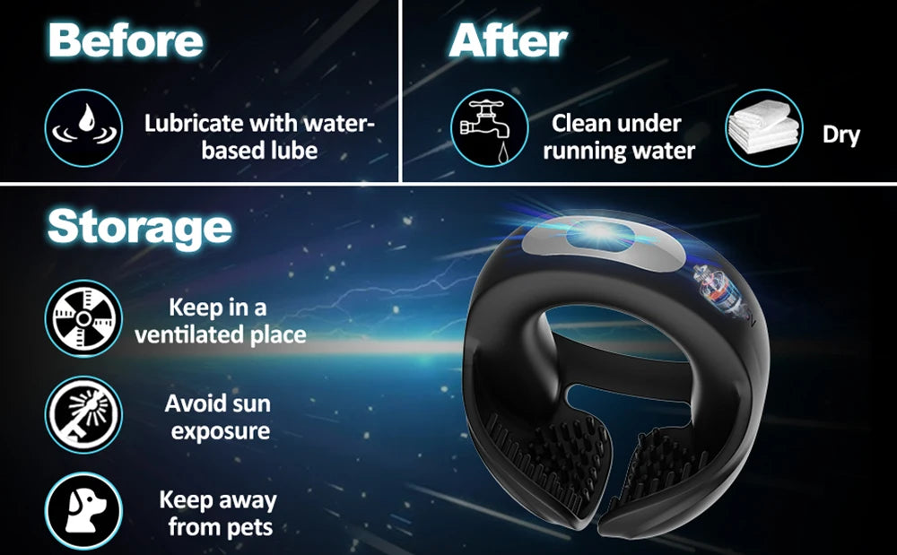 Anillo vibrador para el pene, juguetes sexuales para hombres, retardante de la eyaculación, castidad, masajeador de testículos, vibradores para adultos mayores de 18 años.