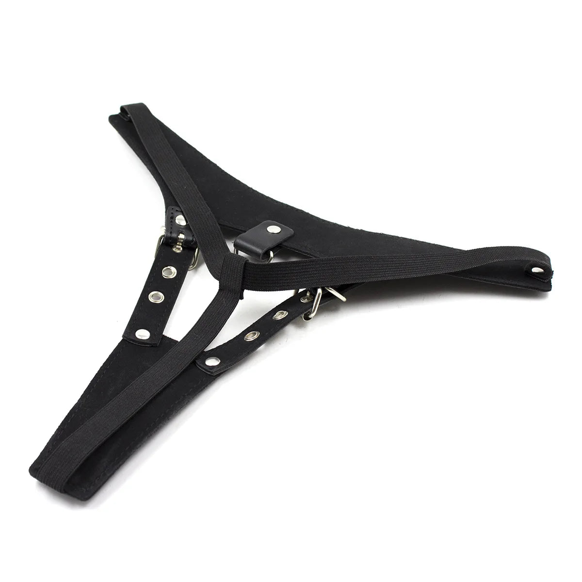 Arnés de bondage BDSM, bragas, bragas con agujero, juguetes sexuales para mujer, tanga de PU, bragas, ropa interior para masturbación, bragas, correa de castidad, cinturón