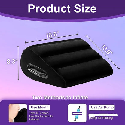 Large Sex Pillow Bdsm Sex Toys for Couples Bed Sexual Toys Sextoy Sextoys Tooys for Man Wedge Inflatable Couple Cushion Supplies