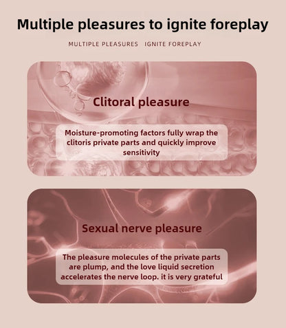 Aceite de masaje para orgasmos femeninos Promueve la secreción Placer sexual femenino Mejora la lubricación Mejora la sequedad Juguetes sexuales líquidos para adultos
