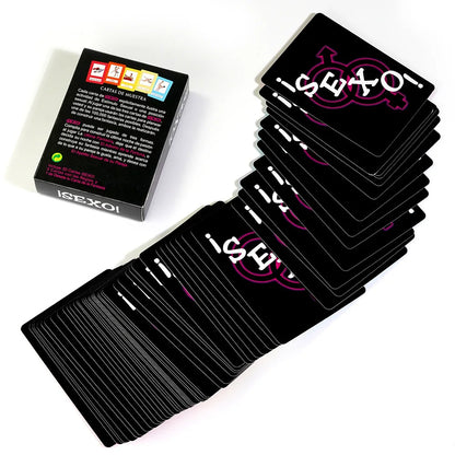English Sex Card Game Adult Board Game Explore 50 Kinds of Card Play Bedroom Commands for Valentine's Day Couples