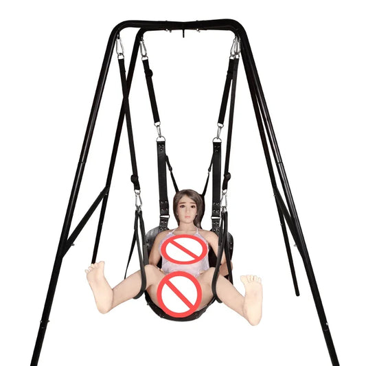 Columpio sexual Juguetes sexuales para parejas con estructura de soporte Cojín sexual Juguetes eróticos Ayuda para posiciones sexuales