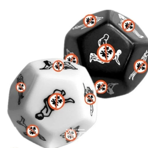 Juguetes sexuales de 12 lados para parejas, divertidos dados sexuales, juego para adultos, erótico, amor, posturas sexys, juegos previos, juego de humor para amantes, fiesta romántica.