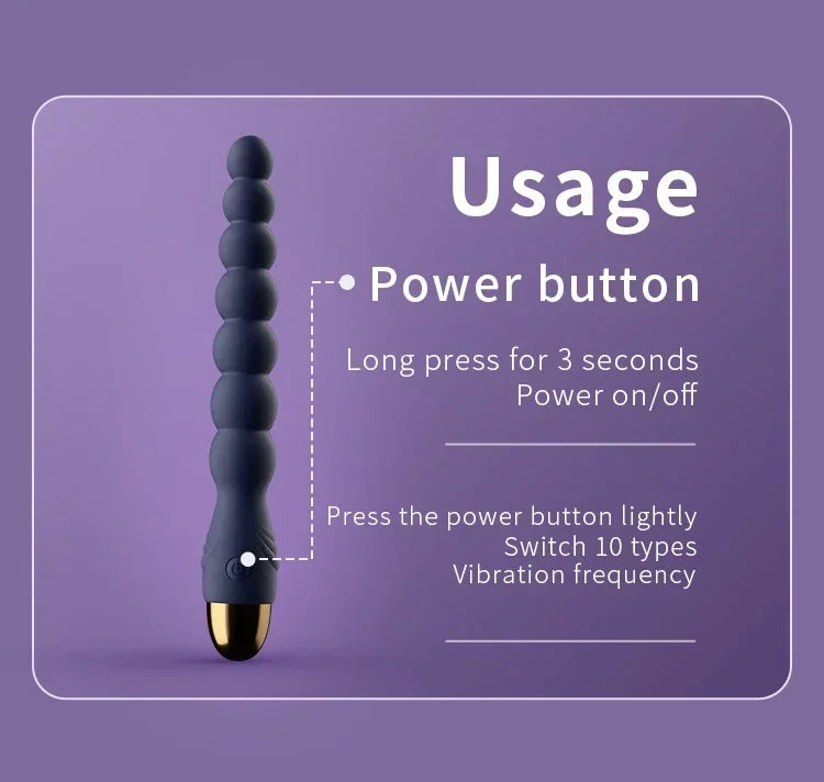 Vibrador para sexo anal, estimulador de clítoris y vagina para mujeres, tapones anales vibradores, masajeador de próstata masculino, juguete sexual para el ano, juguete sexual para parejas.