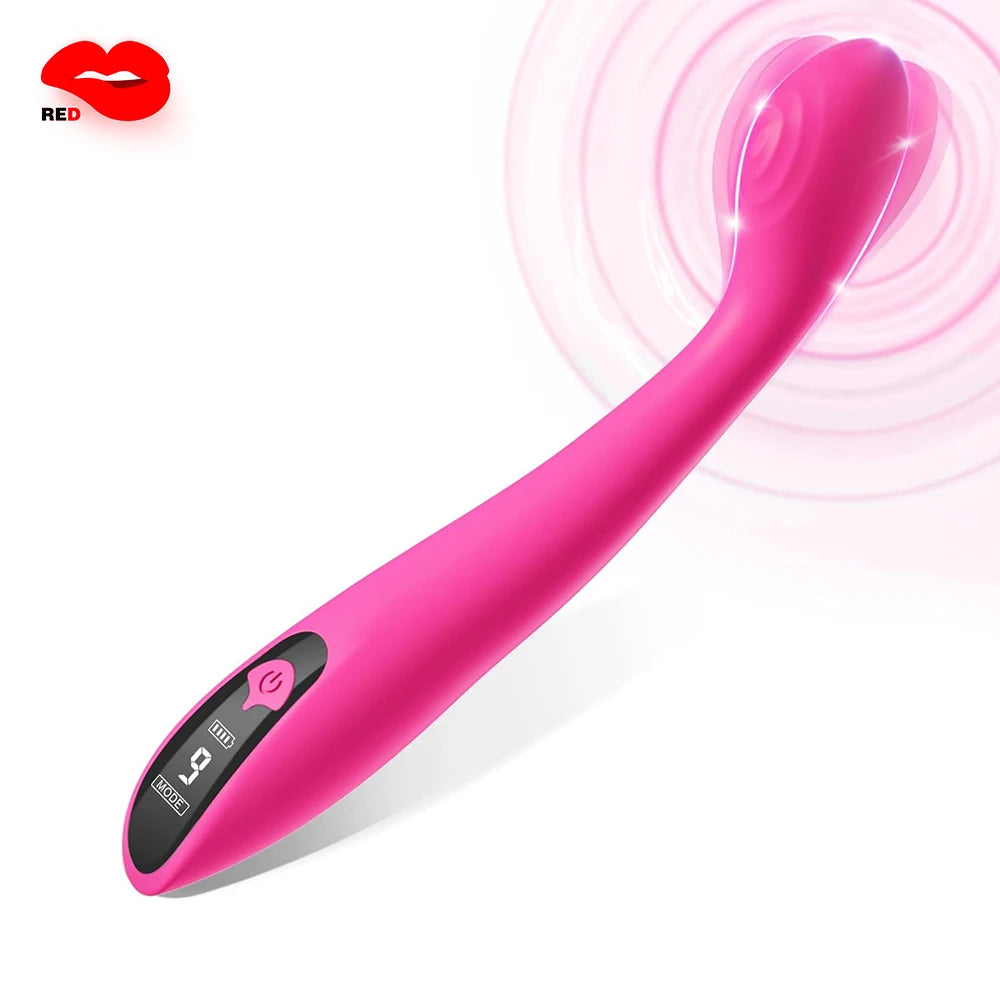 9 vibrierende LCD-Display-Vibratoren für Frauen Vagina G-Punkt Klitoris Titten Anal Stimulator Massagegerät Bullet Erwachsene Sexspielzeug für Paare