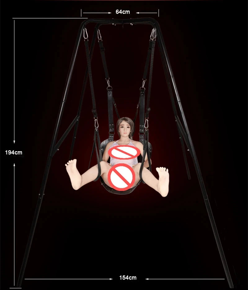 Sexschaukel Sexspielzeug für Paare mit Stützrahmen Sexkissen Erotikspielzeug Sexstellungshilfe