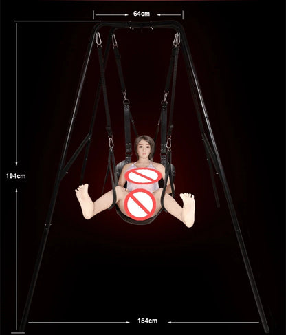 Sexschaukel Sexspielzeug für Paare mit Stützrahmen Sexkissen Erotikspielzeug Sexstellungshilfe