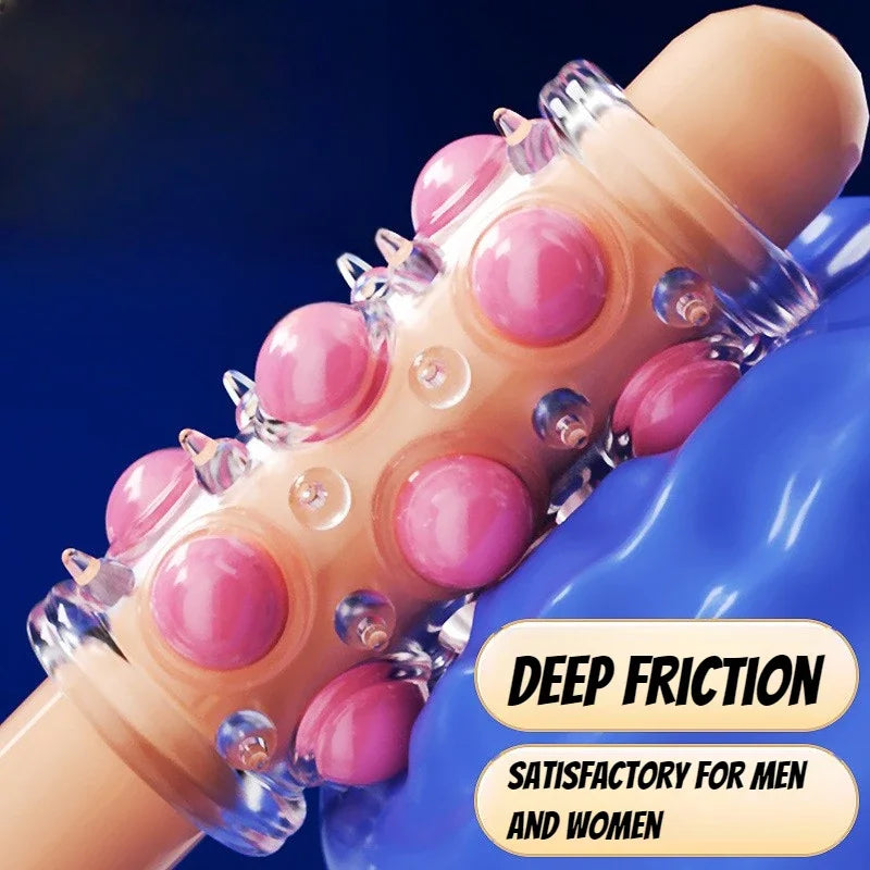 Juguetes sexuales para hombres, masajeador de hiperestimulación, anillo para el pene, retardante de la eyaculación, erección más fuerte, juguetes sexuales, suministros para adultos.