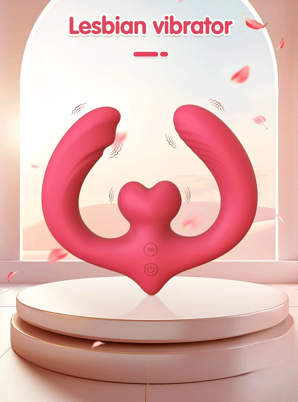 G-Spot Double-Ended Sex Toys Dildo Vibrator for Women Lesbian Couples 7 Modes Strapless Strap-on with Remote Control Adults Good