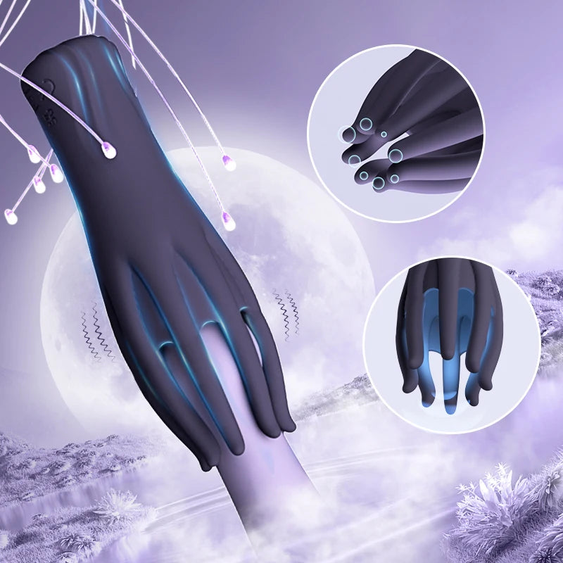 Masturbador masculino vibrador, vibrador para glande, masajeador eléctrico de pene, ejercitador retardante, estimulador de vibraciones, juguetes sexuales para adultos.