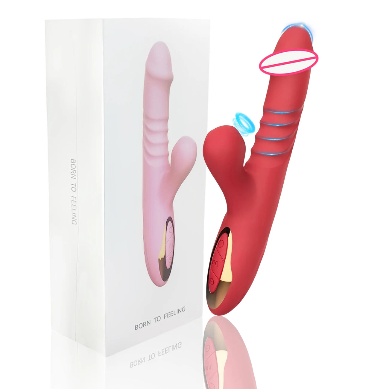 Vibrador para mujeres, estimulador de clítoris, punto G, masajeador vaginal, consolador oscilante, juguetes sexuales para mujeres.