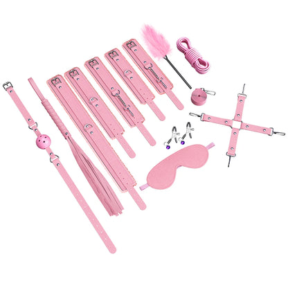 BDSM Verstellbare Riemen Bettfesseln Sex Bondage Kit Für Paare Handschellen Fußfesseln Mit Bondage Set SM Erotikspiele Sexspielzeug