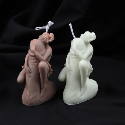 Erotic Dick Silicone Candle Mold for DIY Aromatherapy Candle Plaster Ornaments Soap Epoxy Resin Mould Handicrafts Making Tool