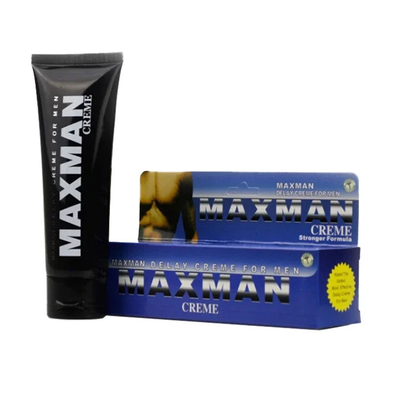 Maxman Max - Aceite para agrandar el pene, crema para aumentar el tamaño del pene, crema sexual para hombres, productos sexuales, 50 g