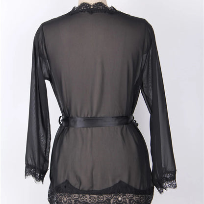 Sexy Dessous Frau Erotische Pyjamas Spitze Dessous Sex Kleidung Babydoll Erotisches Transparentes Kleid Schwarz Sexy Dessous Heißes Kleid