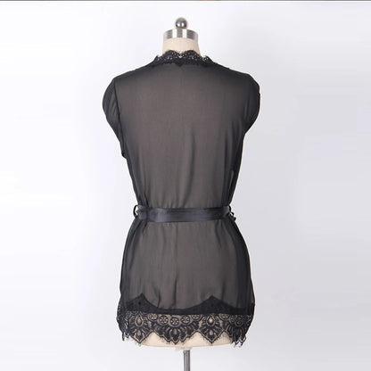 Sexy Dessous Frau Erotische Pyjamas Spitze Dessous Sex Kleidung Babydoll Erotisches Transparentes Kleid Schwarz Sexy Dessous Heißes Kleid